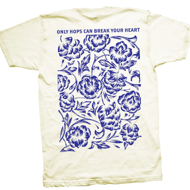 OHCBYH - Camiseta Flowerhops Branca