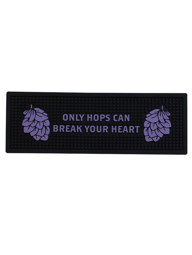 Bar Mat #1 - Black & Purple