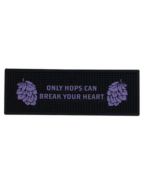 Bar Mat #1 - Black & Purple