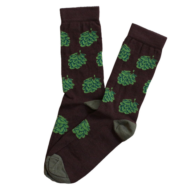 OHCBYH - Meia_Sox #16 - Hops Marrom