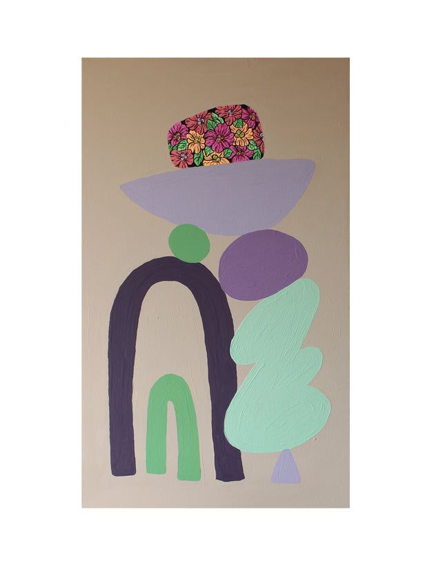 Quadro Ciro Bicudo Modernist Noveau 03 (60x100)