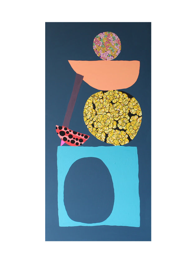 Quadro Ciro Bicudo Modernist Noveau 5 (50x100)