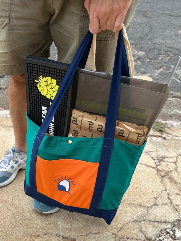 Bolsa_Tote Bag Azul All Eyes