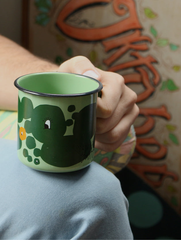 Caneca Ágata Verde All Eyes