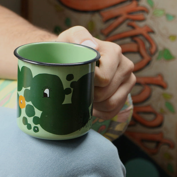 Caneca Ágata Verde All Eyes