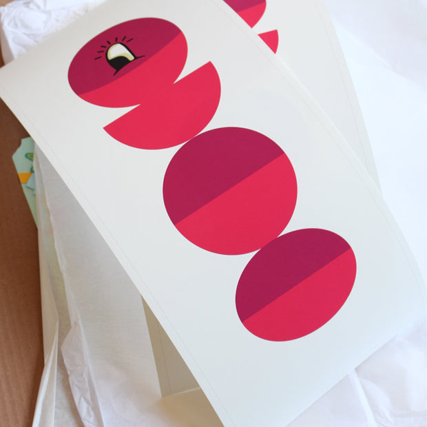 Print Fine Art - All Eyes Totem