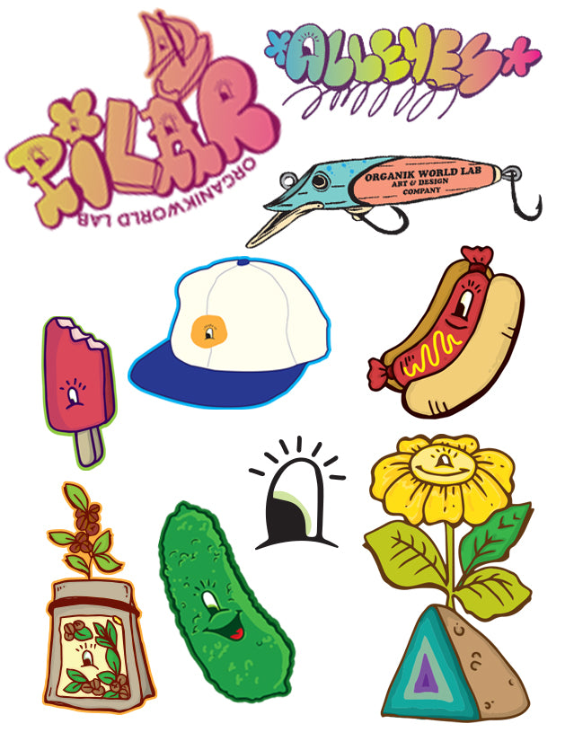 Pack de Adesivos All Eyes