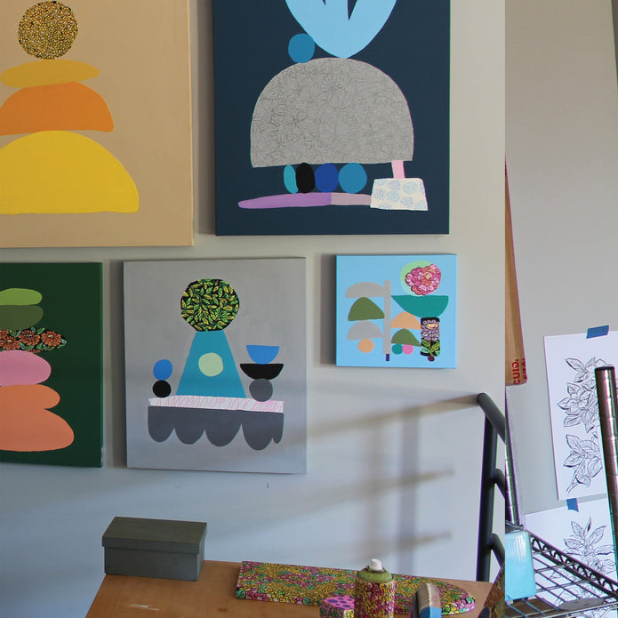 Quadro Ciro Bicudo Modernist Noveau 11 (30x30)