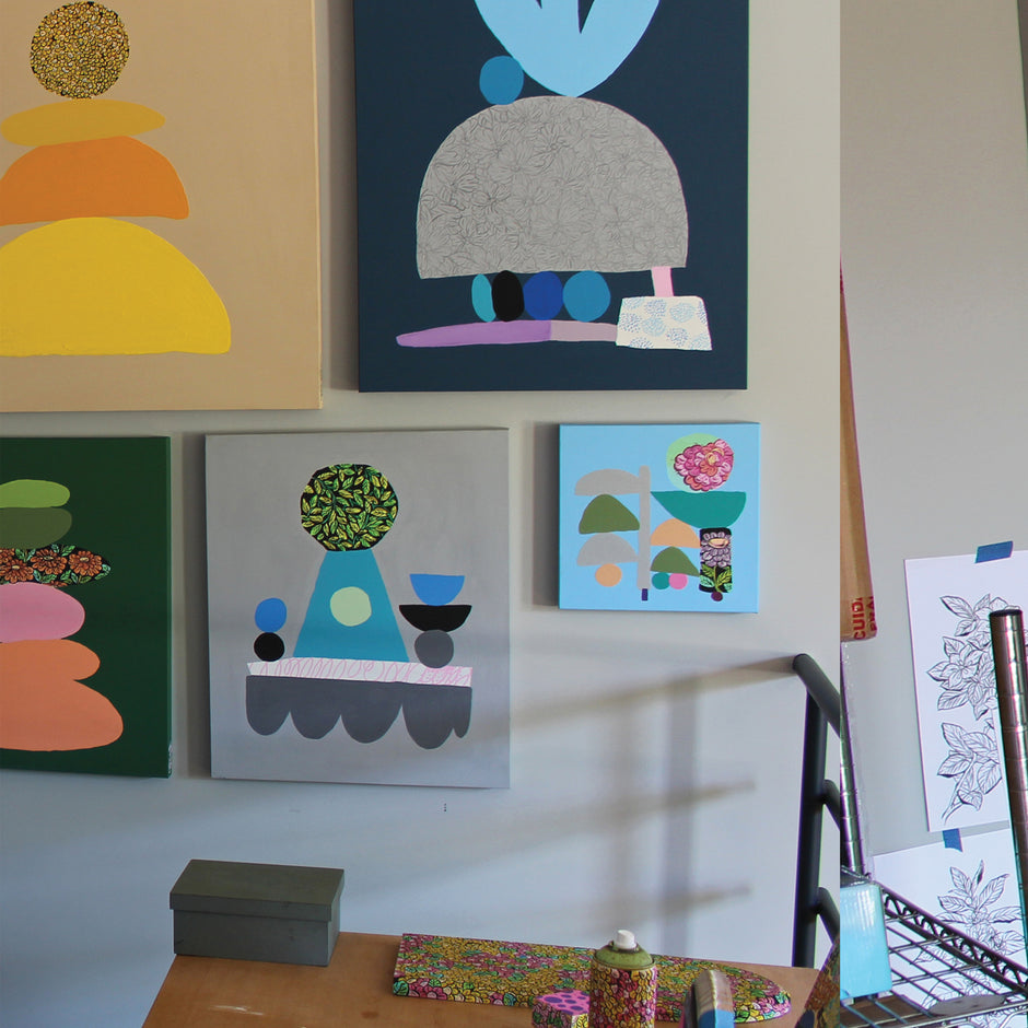 Quadro Ciro Bicudo Modernist Noveau 11 (30x30)