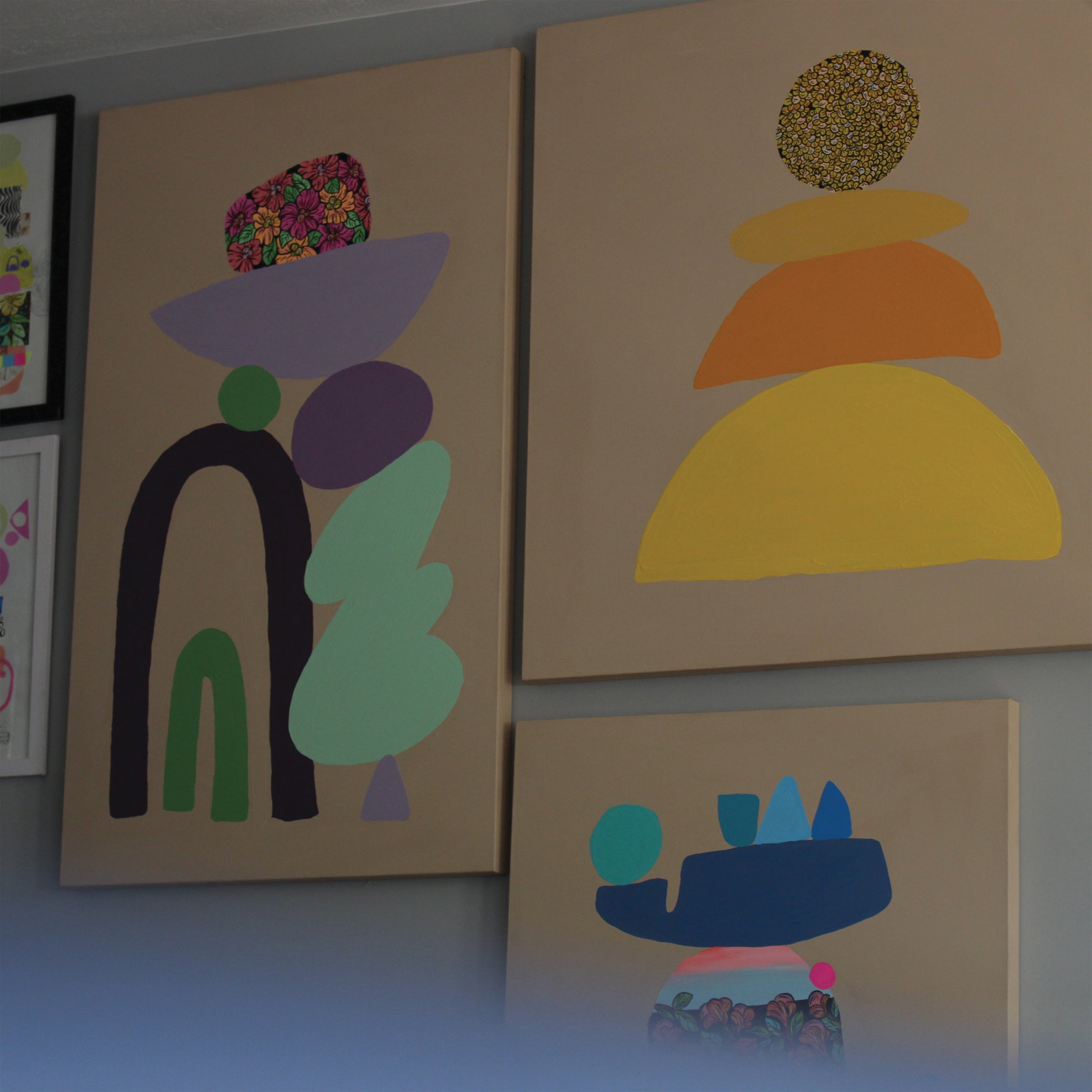 Quadro Ciro Bicudo Modernist Noveau 03 (60x100)