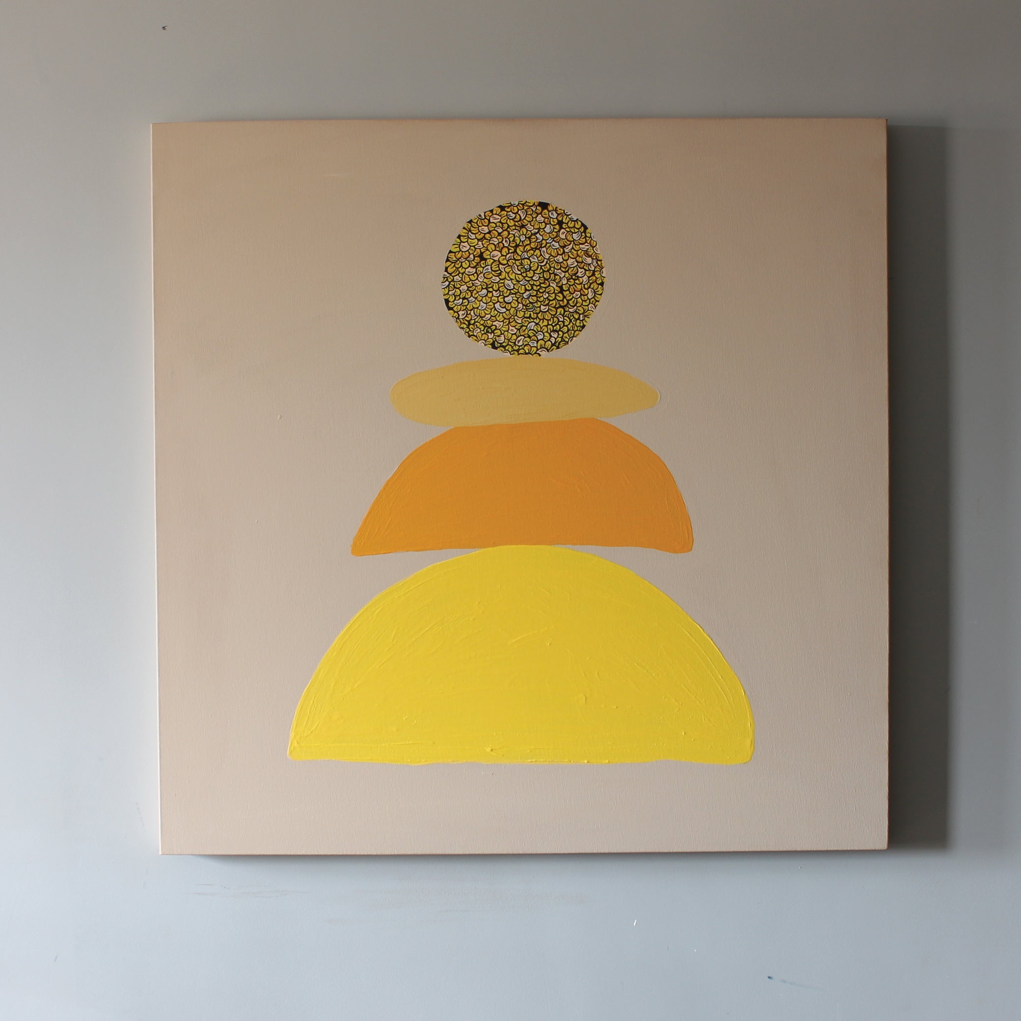 Quadro Ciro Bicudo Modernist Noveau 04 (80x80)