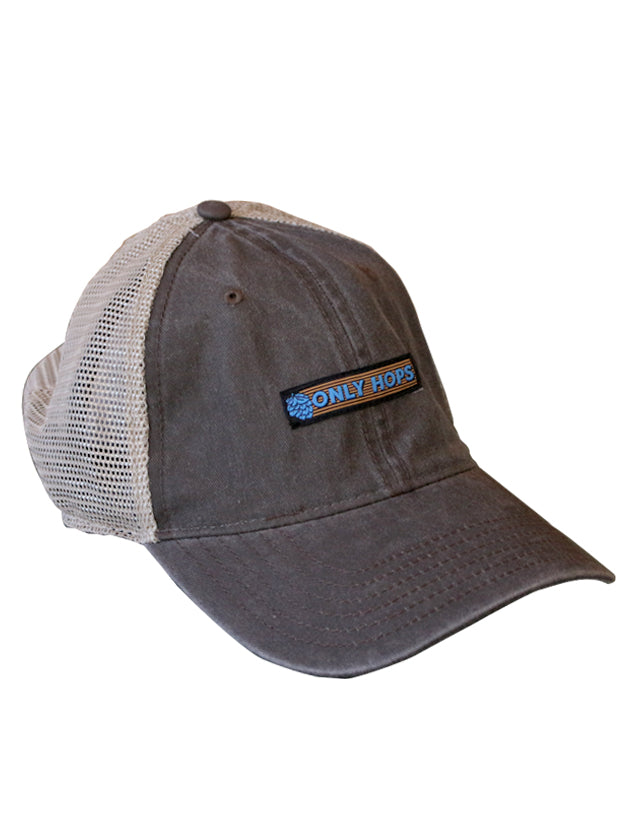 Boné Trucker Marrom