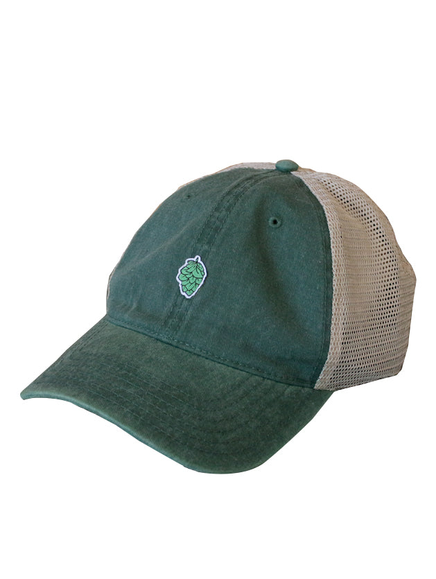 Boné Trucker Verde Logo