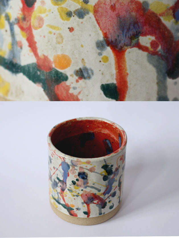 Cerâmica - Copo Médio Pollock 01