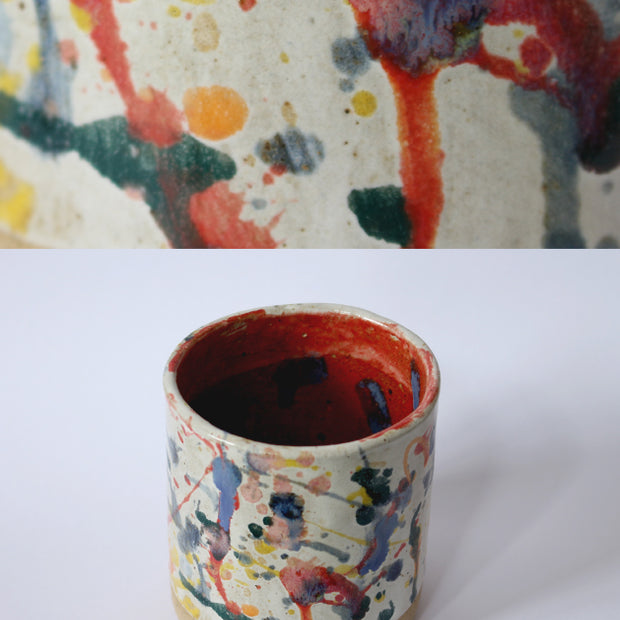 Cerâmica - Copo Médio Pollock 01