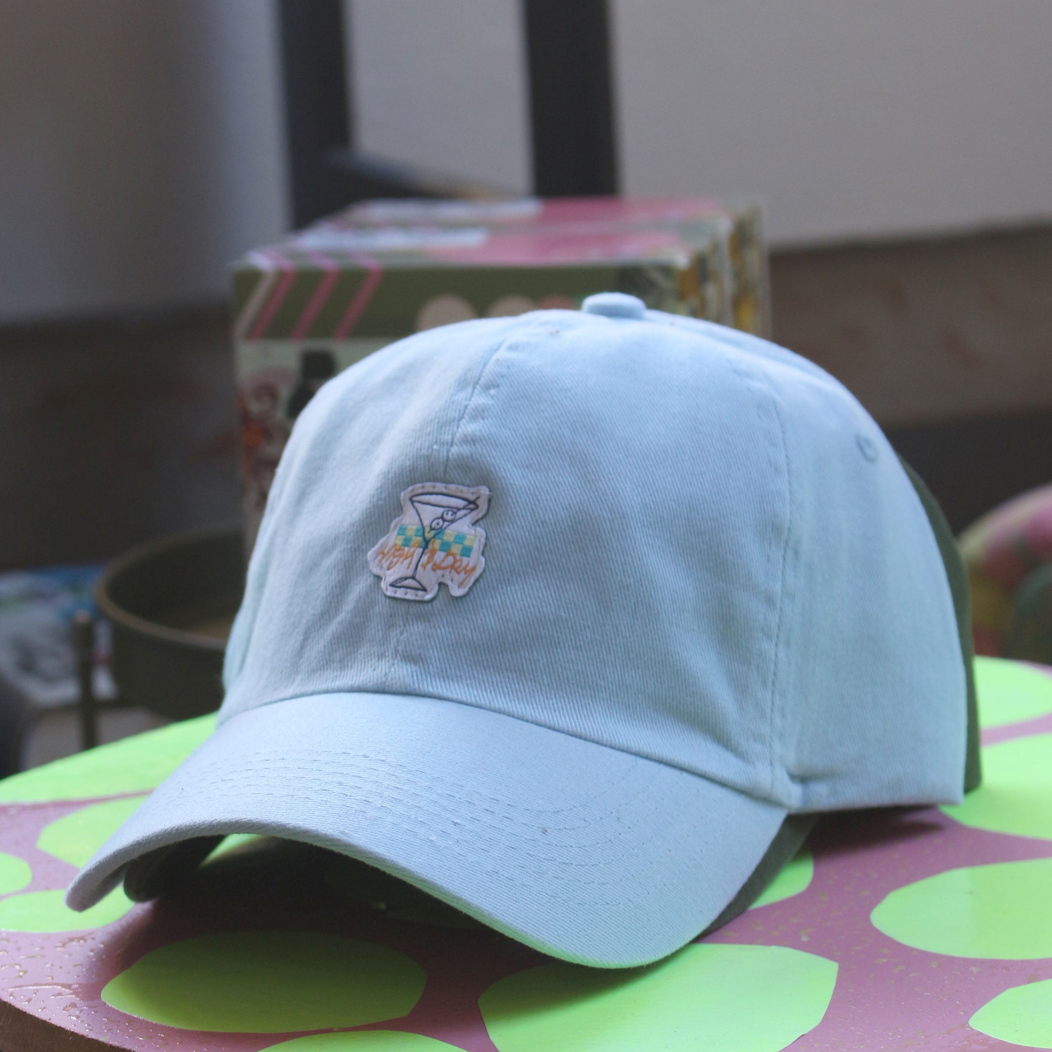 Boné Dad Hat High & Dry — Azul Claro