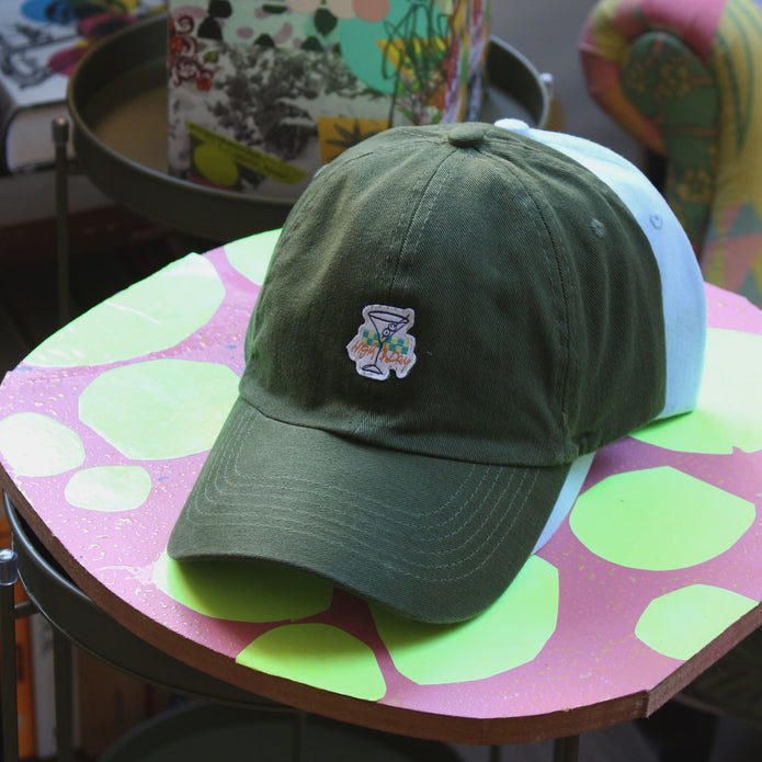 Boné Dad Hat High & Dry — Verde Musgo