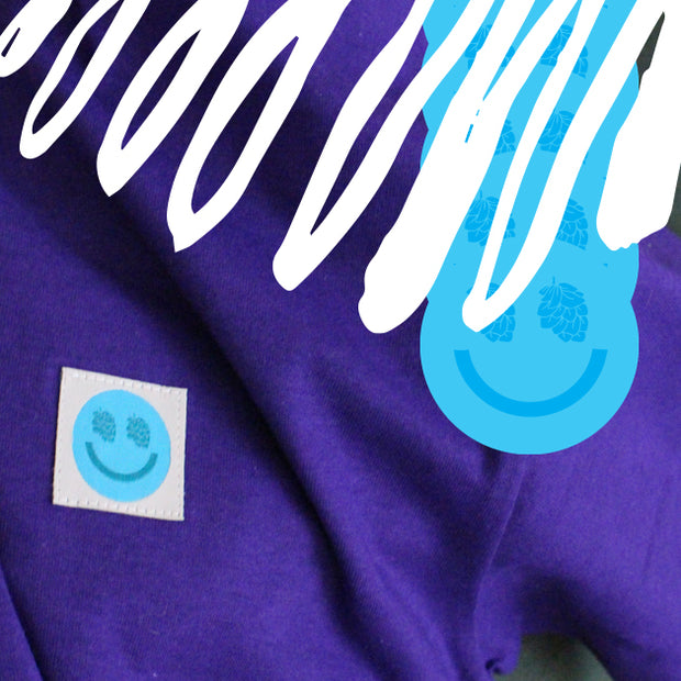 OHCBYH - Camiseta Roxa Gildan Bordada