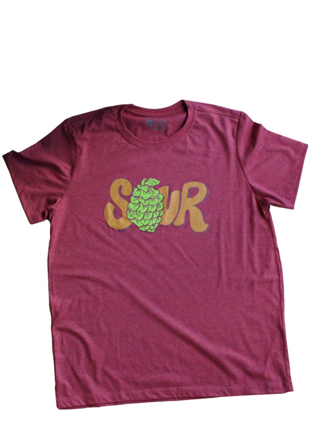 Camiseta Vermelho Mescla Sour