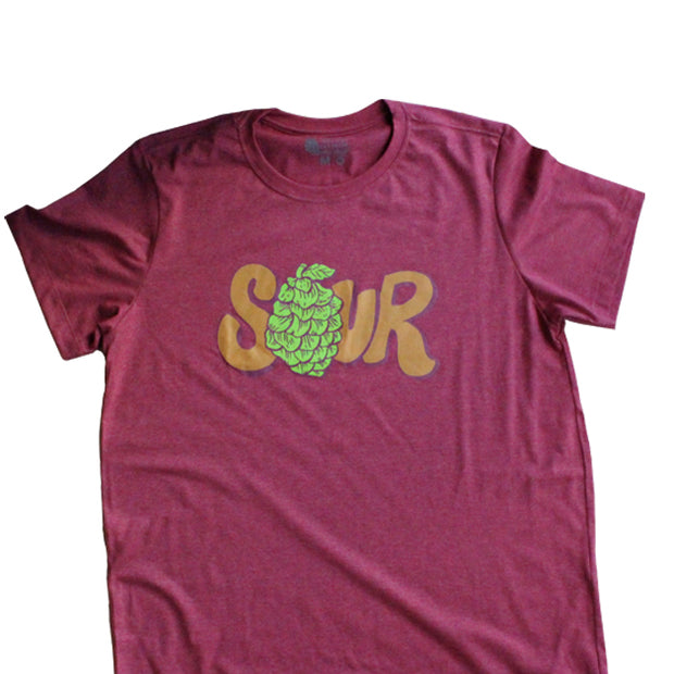 OHCBYH - Camiseta Vermelho Mescla Sour