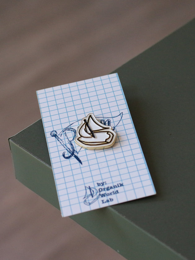 Pin Metalico Pilar Boat