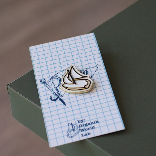 Pin Metalico Pilar Boat