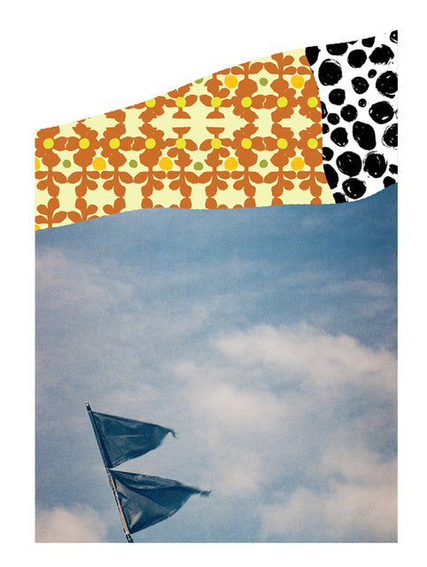 Print Fine Art - Blue Flags