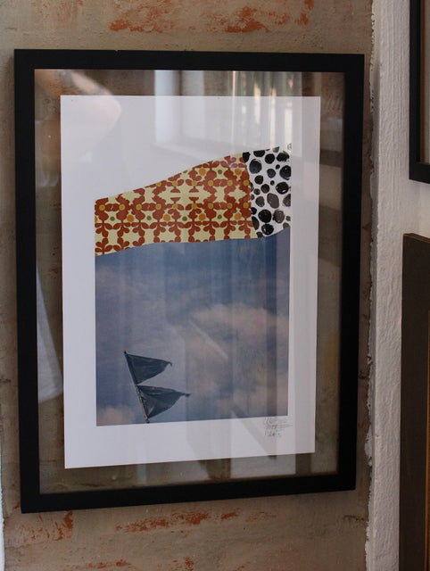 Print Fine Art - Blue Flags