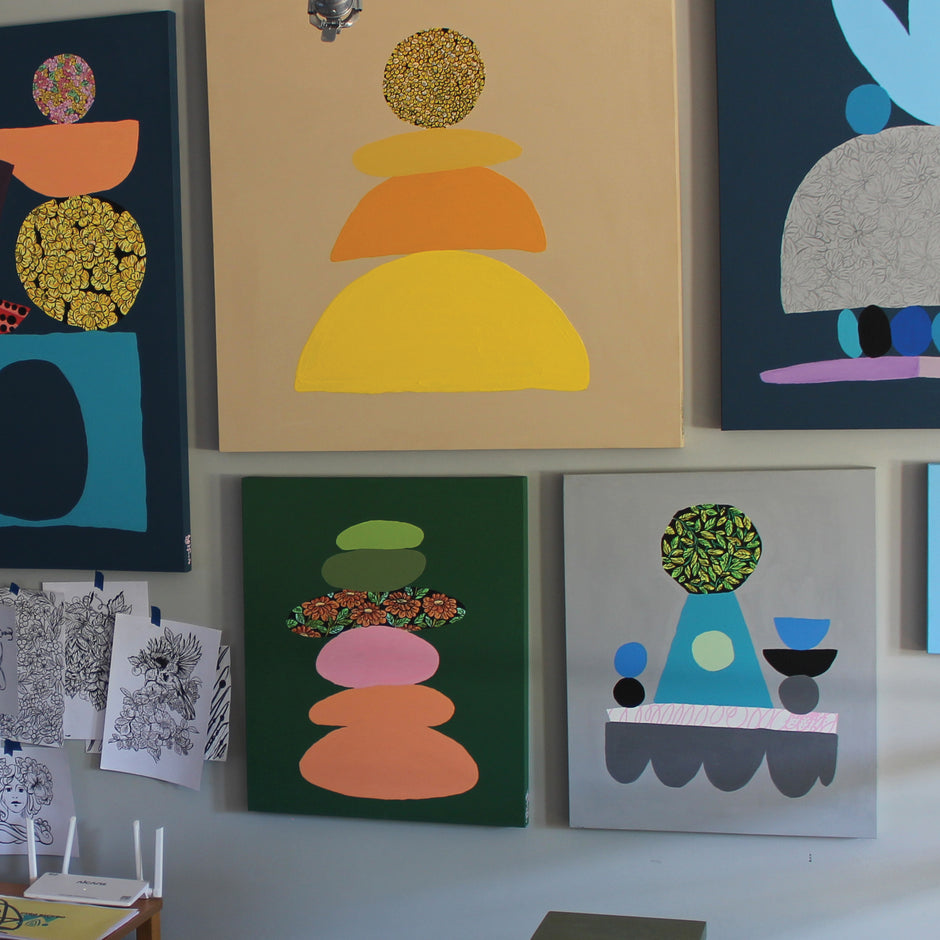 Quadro Ciro Bicudo Modernist Noveau 7 (60x50)