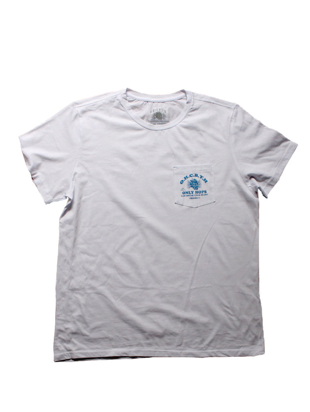 Camiseta Pocket Branca Trad
